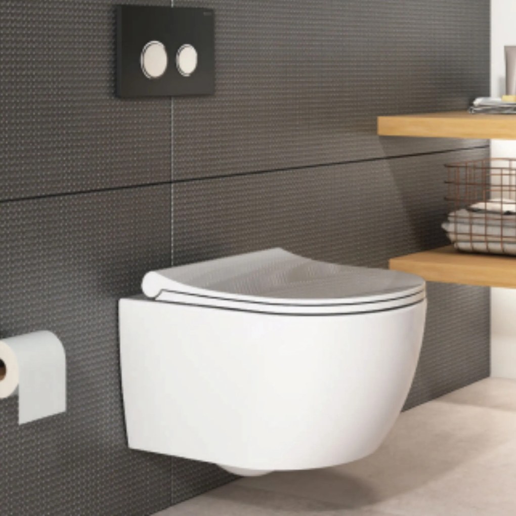 Zestaw łazienkowy z umywalką RONA z półką i korkiem, miską wc, stelażem i przyciskiem | Różne kolory : Kolor zestawu - Biały połysk, Podłączenie syfonu - Do ściany