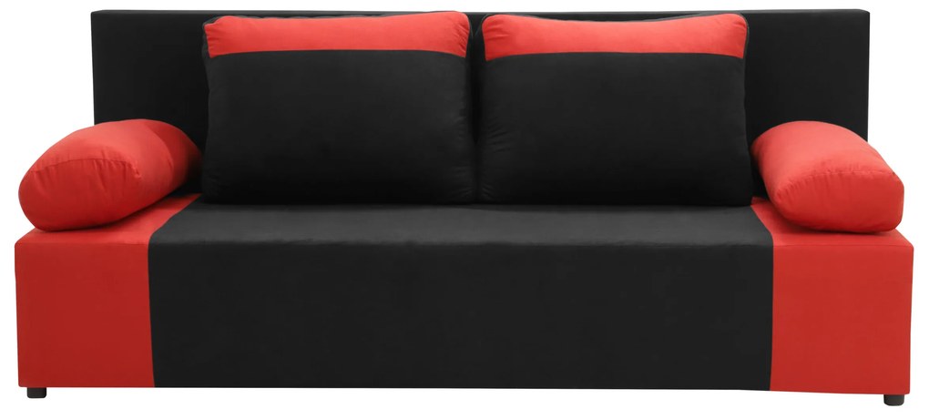 Kanapa sofa 3 os z funkcją spania SONI Granatowy/Czarny