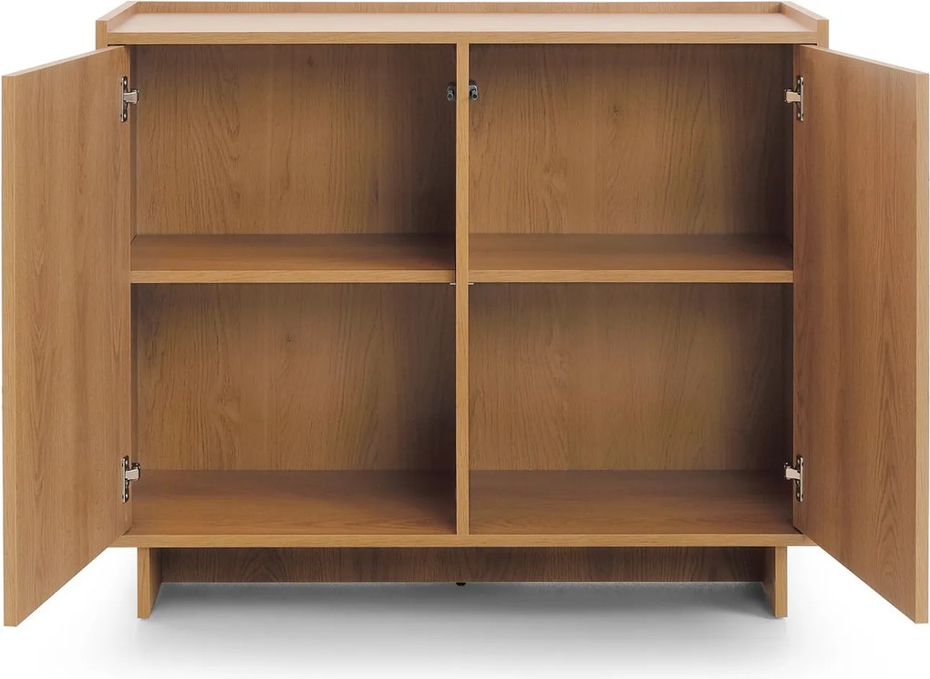 Komoda ZENITH 98 cm do Salonu Sypialni Brązowy