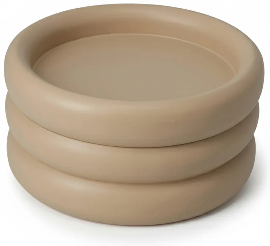 Szkatułka na biżuterię z lusterkiem, 17,5 x 17,5 x 9 cm