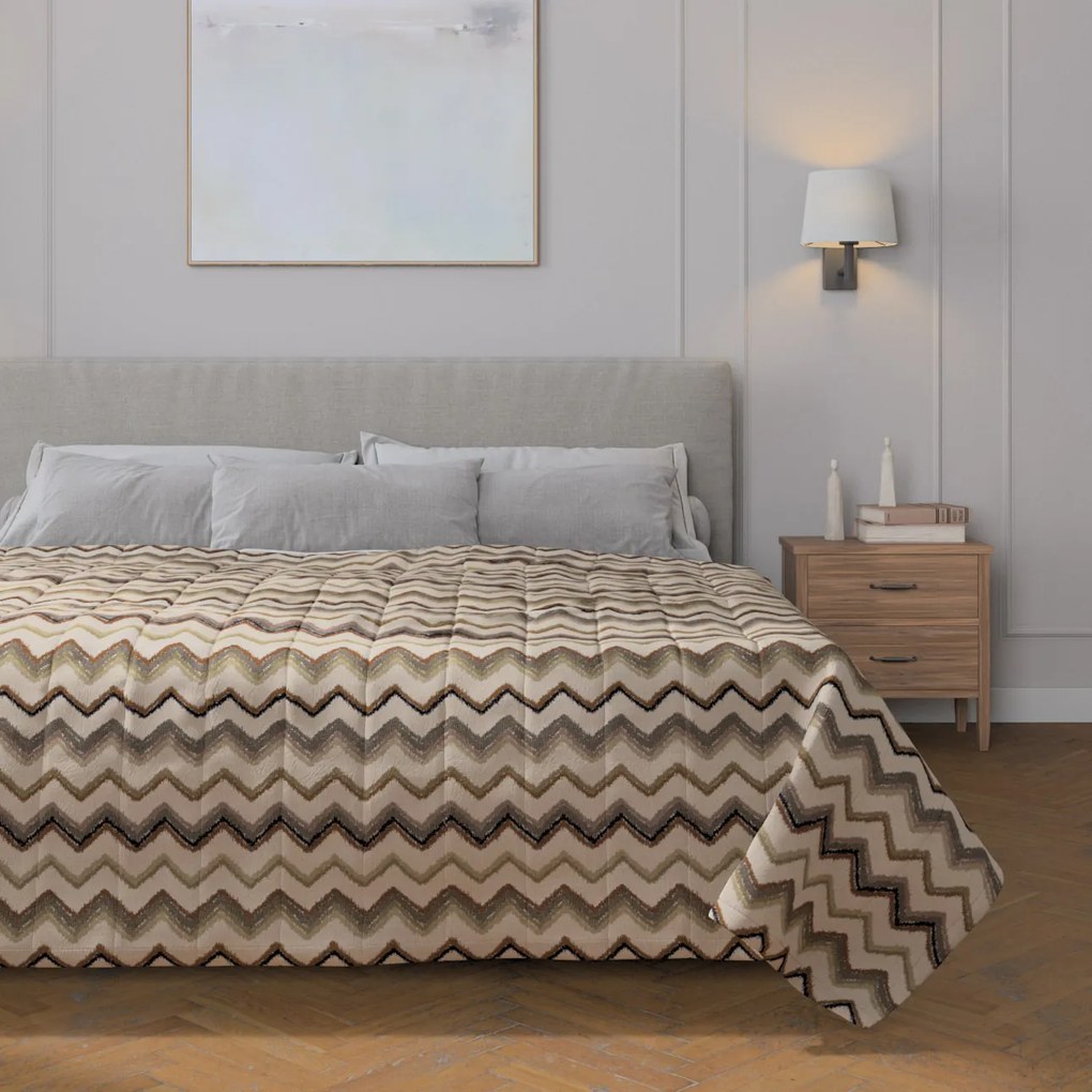 Narzuta pikowana w pasy