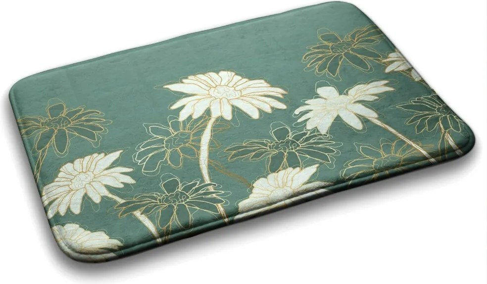 Dywanik łazienkowy Dywanik łazienkowy Rośliny Kwiaty