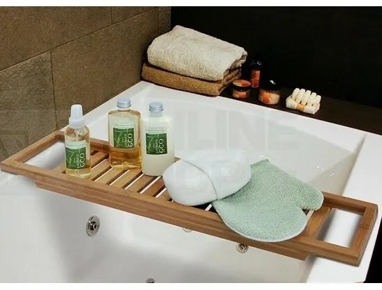 Półka łazienkowa do odkładania Bamboo