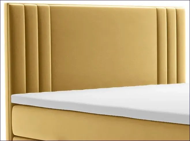 Podwójne łóżko boxspring Felippe 180x200 - 32 kolory