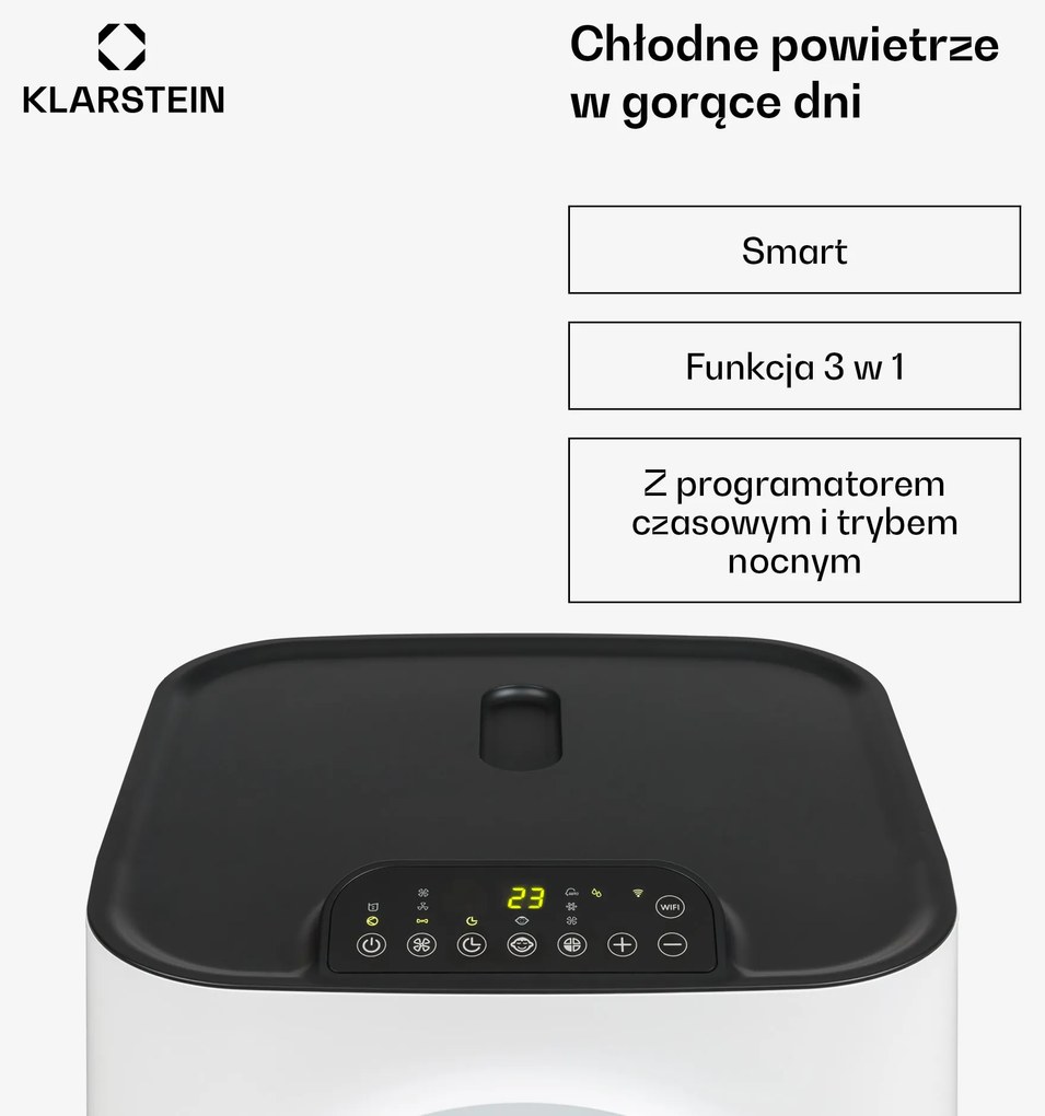 Klarstein Kraftwerk Smart klimatyzator przenośny