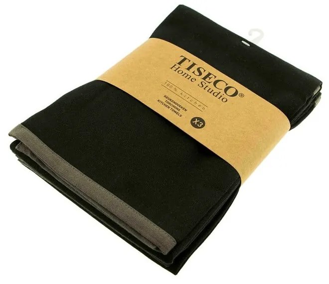 Bawełniane ścierki zestaw 3 szt. 50x70 cm – Tiseco Home Studio