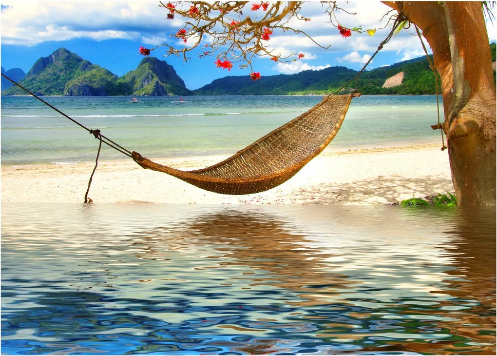 Obraz - Relaks na plaży (70x50 cm)