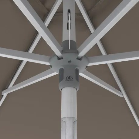 ACT Auto-Tilt 305 cm - automatyczny parasol uchylny z korbą : Substancja Desen - 846