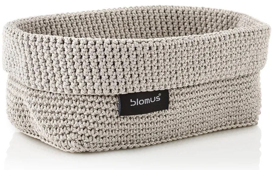 Beżowy koszyk Blomus Rope, 11,5x20 cm