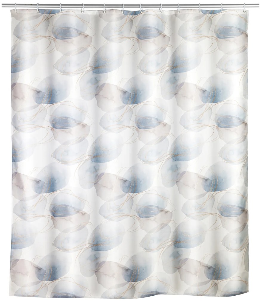 Zasłona prysznicowa z powłoką antypleśniową NAVAN, 180 x 200 cm, tworzywo sztuczne, WENKO