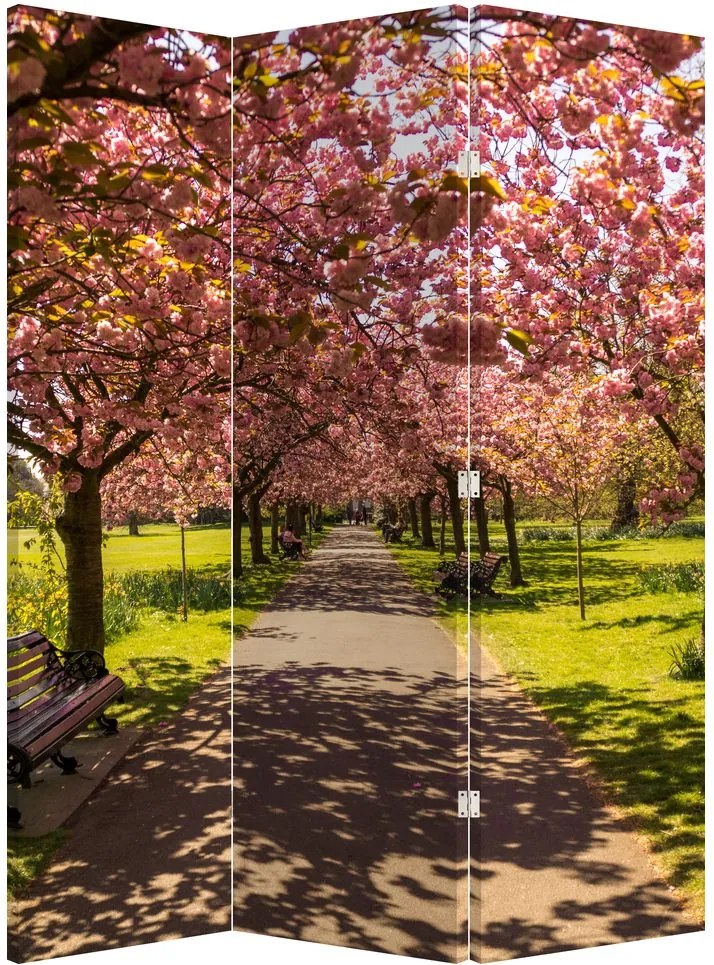 Parawan - Sad czereśni (126x170 cm)