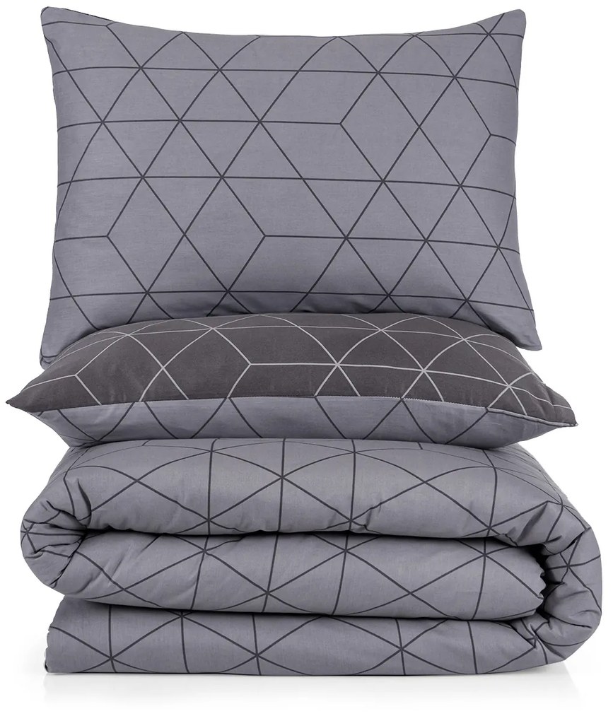 4Home Pościel bawełniana Lines, 140 x 200 cm, 70 x 90 cm, 140 x 200 cm, 70 x 90 cm