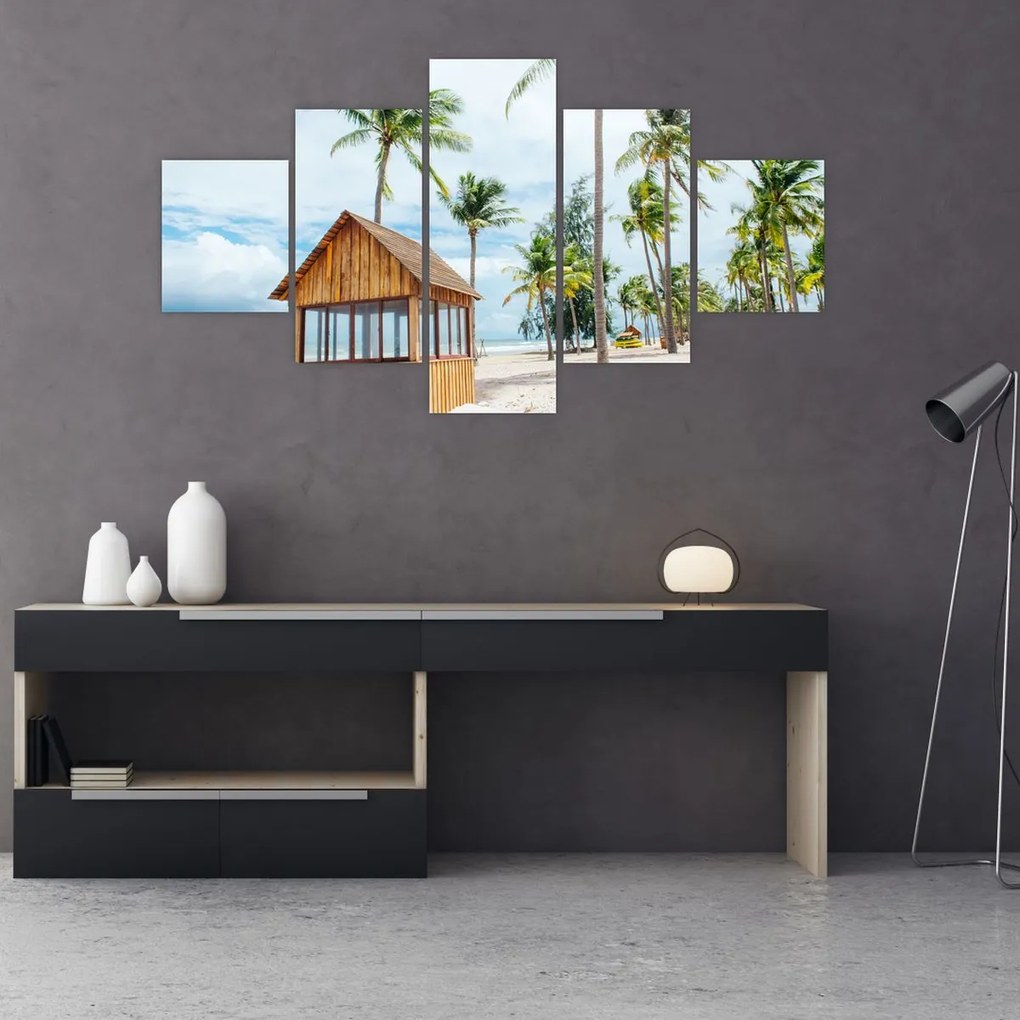 Obraz - Plaża (125x70 cm)