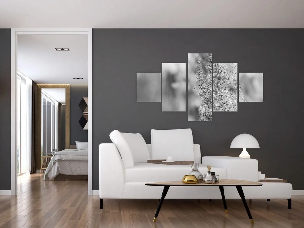 Obraz - Trawa pampasowa Boho (125x70 cm)