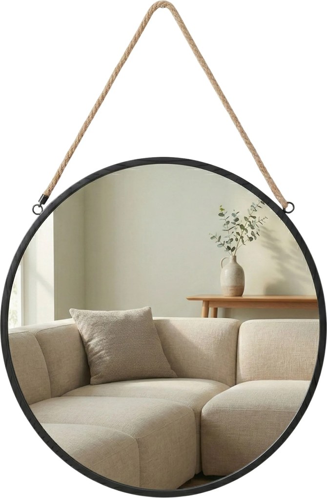 Lustro okrągłe TINDRA, Ø 50 cm