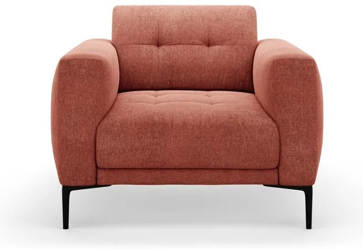 Ceglasty fotel Bemy – Micadoni