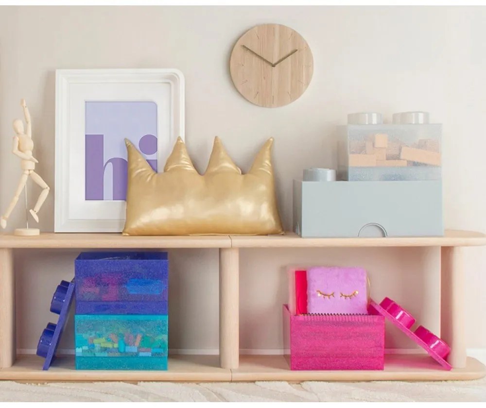 Plastikowy pojemnik dziecięcy 25x25x18 cm – LEGO®