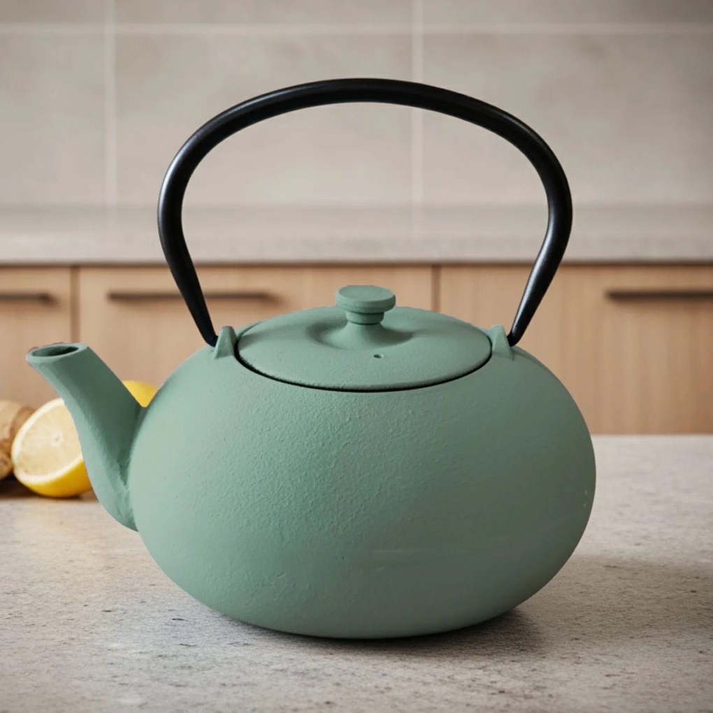 Czajnik żeliwny z zaparzaczem NOMI, 800 ml