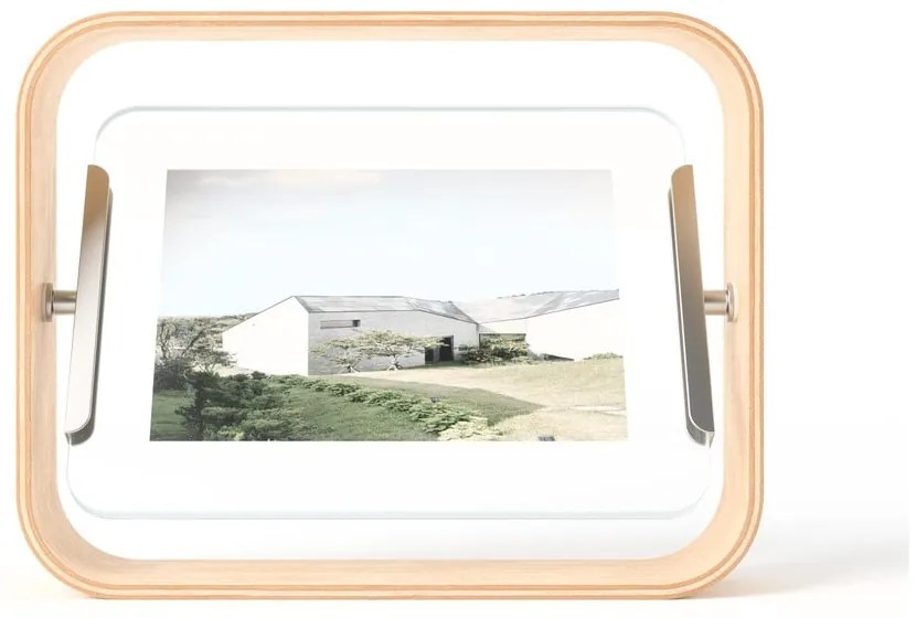 Naturalna drewniana ramka stojąca 19x24 cm Bellwood – Umbra