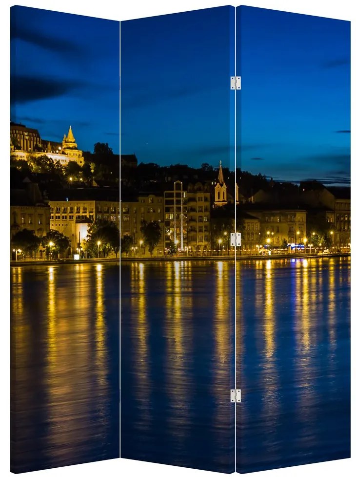 Parawan - Miasto nocą (126x170 cm)
