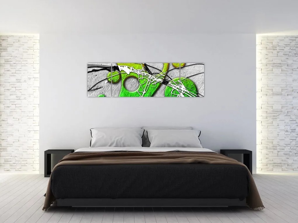 Abstrakcyjny obraz (170x50 cm)