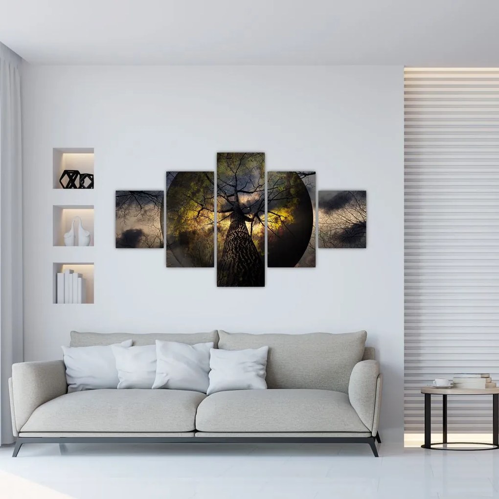 Obraz - Tajemnicze niebo (125x70 cm)