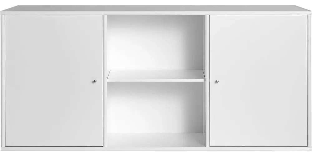 Biała niska komoda wisząca 133x61 cm Mistral – Hammel Furniture