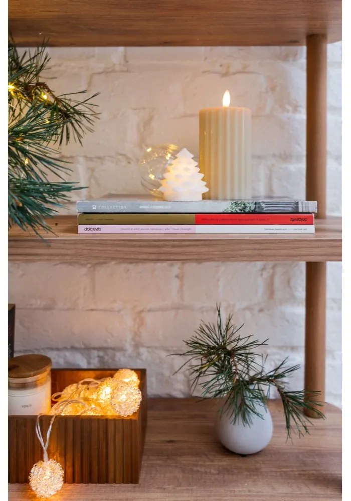 Świeczka LED (wys. 15 cm) Flamme Stripe – Star Trading