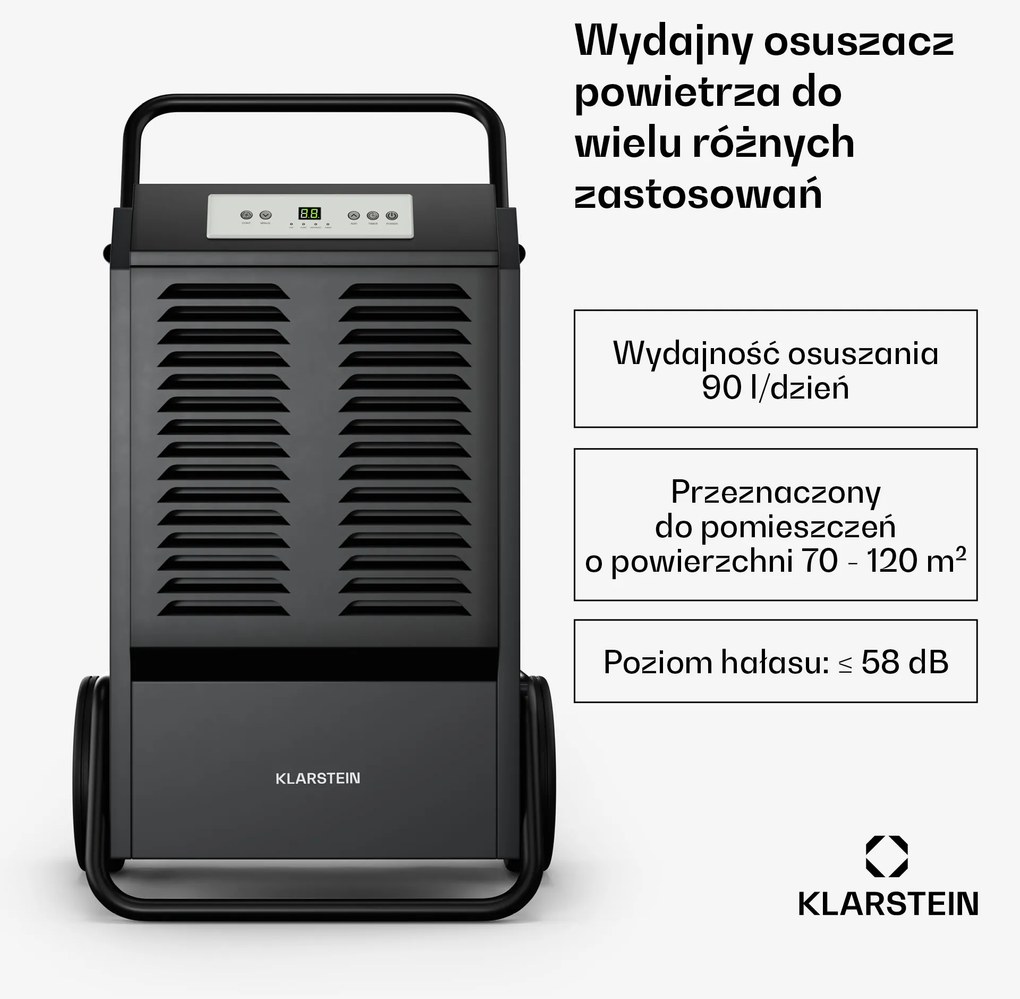Klarstein DuraDry 90L Osuszacz powietrza