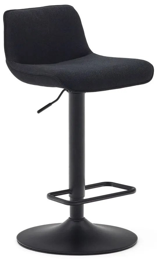 Czarne hokery zestaw 2 szt. 103 cm Zenda – Kave Home