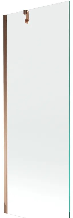 Mexen Next parawan nawannowy 1-skrzydłowy 70 x 150 cm, transparent, różowe złoto - 895-070-000-00-00-60