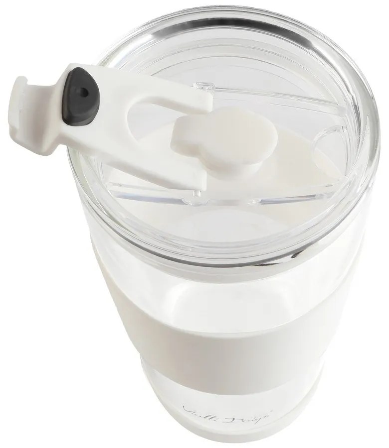 Biały kubek termiczny 600 ml Fuori – Vialli Design