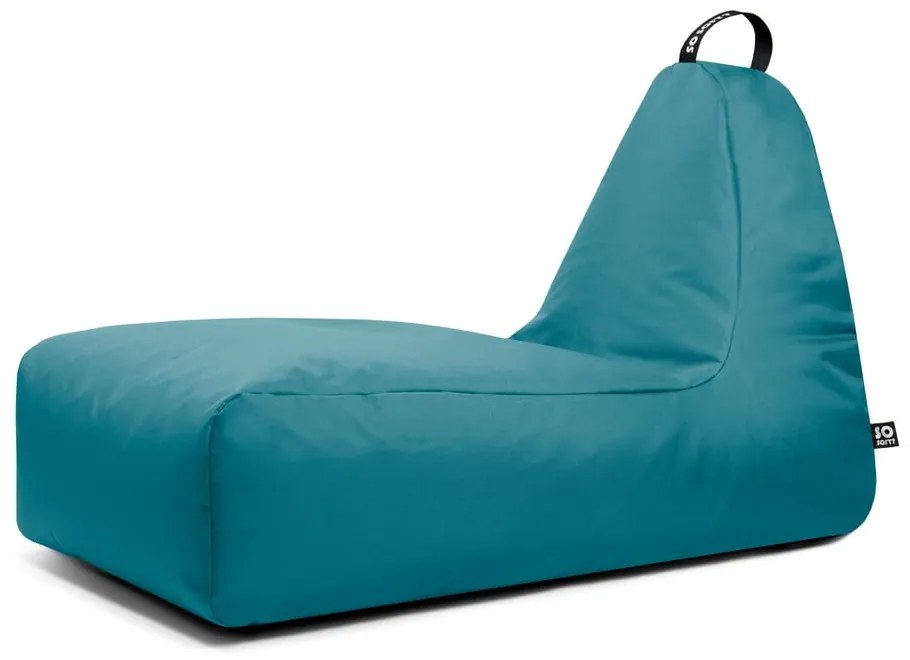 Turkusowy worek do siedzenia Chill XXL – So Soft?