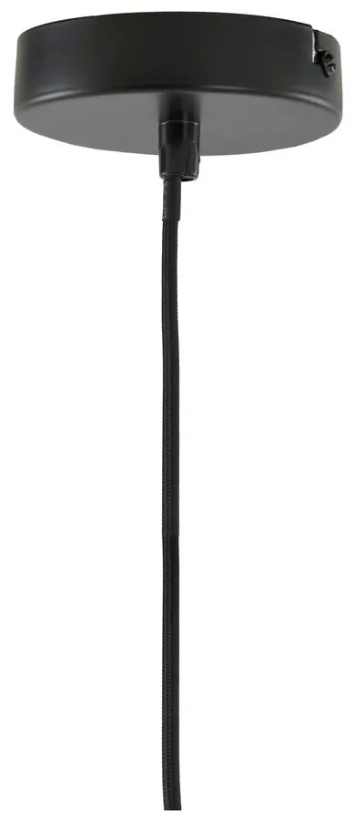 Czarna lampa wisząca ø 5,5 cm Viggo – Light &amp; Living