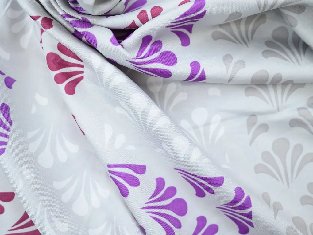 PrzytulneMieszkanie.pl PrzytulneMieszkanie.pl Pościel z mikrosatyny VELLARI, jasnoszara Rozmiar pościeli: 70 x 90 cm | 140 x 200 cm