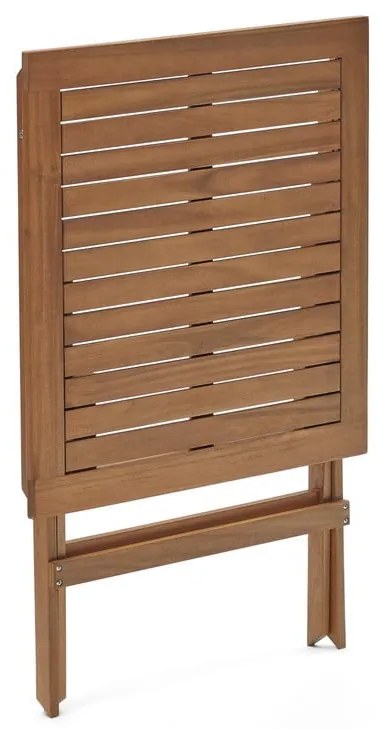 Stół ogrodowy z litego drewna akacjowego 70x70 cm Sadirar – Kave Home