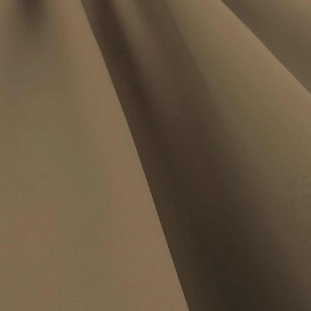 Zasłona zaciemniająca na taśmie marszczącej szaro-brązowy 140 x 280 cm 1 szt.