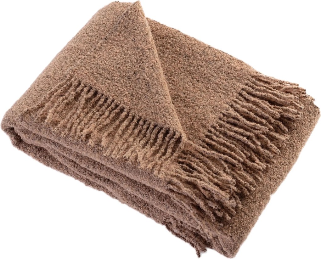 Pled Boucle 140x200cm camel
