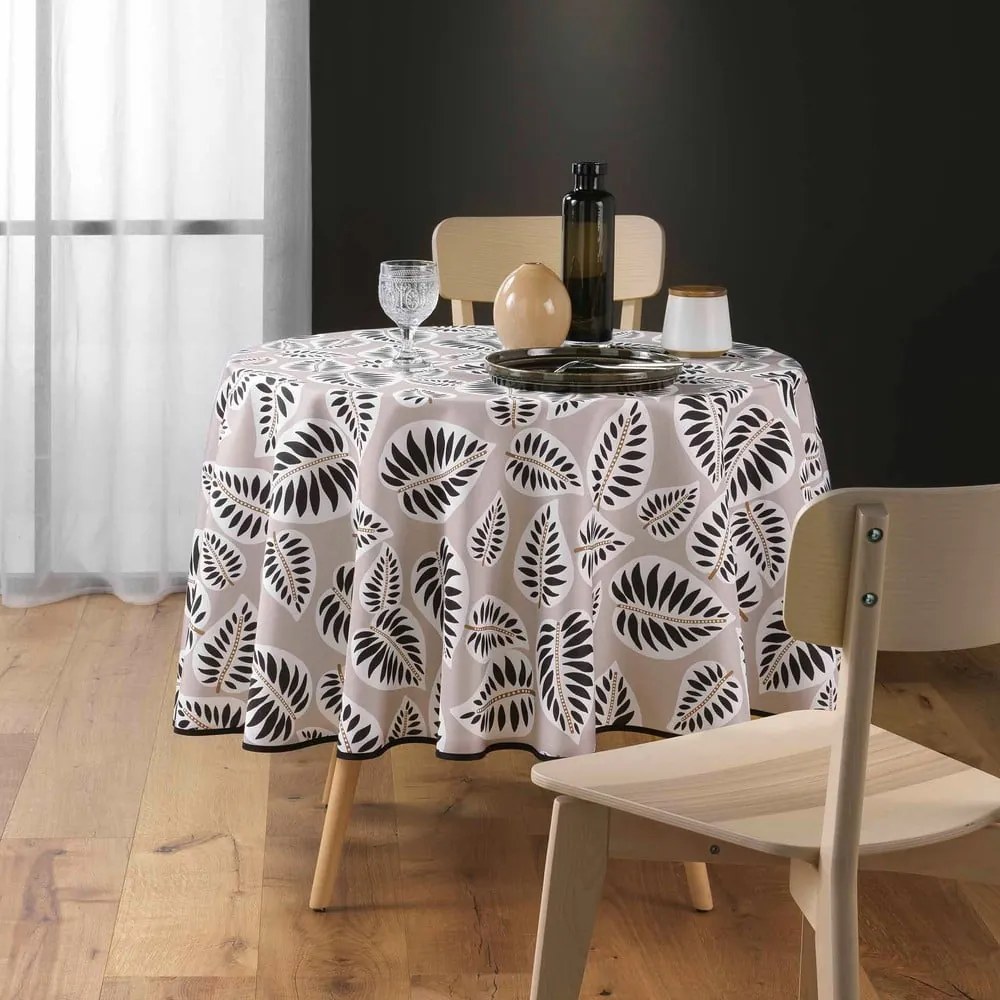 Obrus ø 180 cm Alma – douceur d'intérieur