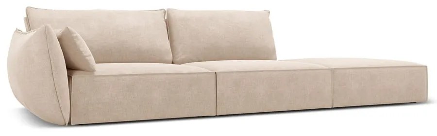 Beżowy szezlong (lewostronny) Vanda – Mazzini Sofas