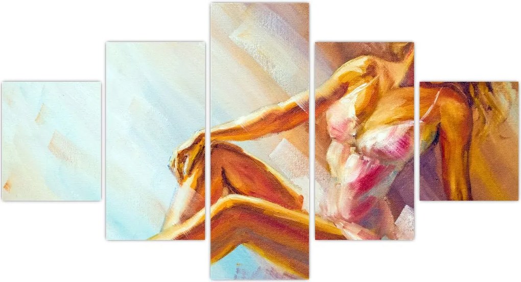 Obraz - Tancerze (125x70 cm)