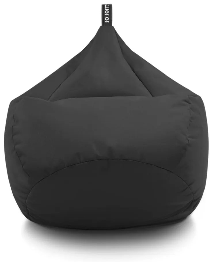 Pomarańczowy worek do siedzenia Drop L – So Soft?