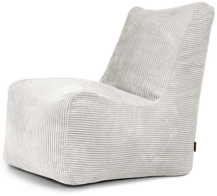 Kremowy sztruksowy worek do siedzenia Seat Lounge – SLOWDOWN
