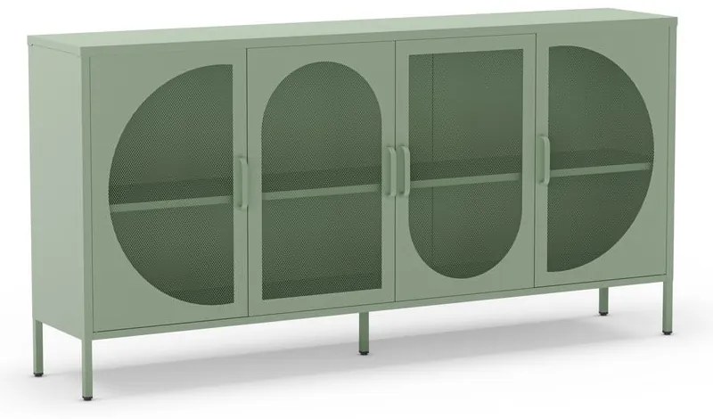 Miętowa komoda 160x90 cm Tayra – Marckeric