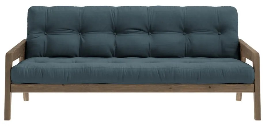 Turkusowa rozkładana sofa 204 cm Grab – Karup Design