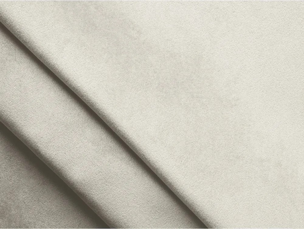 Beżowy aksamitny narożnik Lani – Makamii