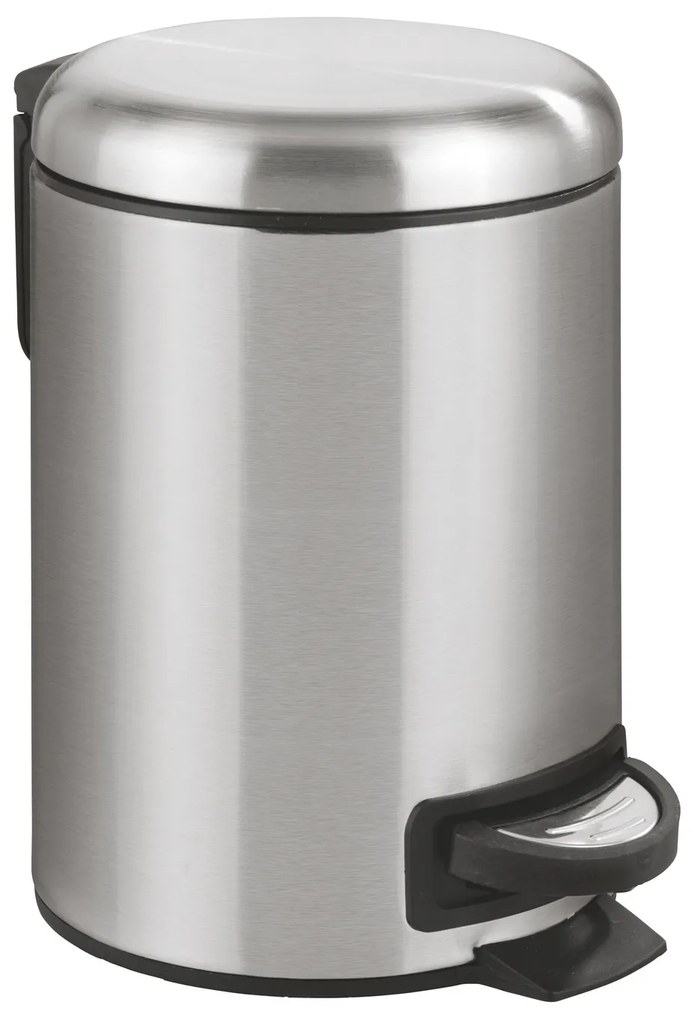 Kosz na śmieci ze stali nierdzewnej LEMAN, Easy Close, 3 l, WENKO