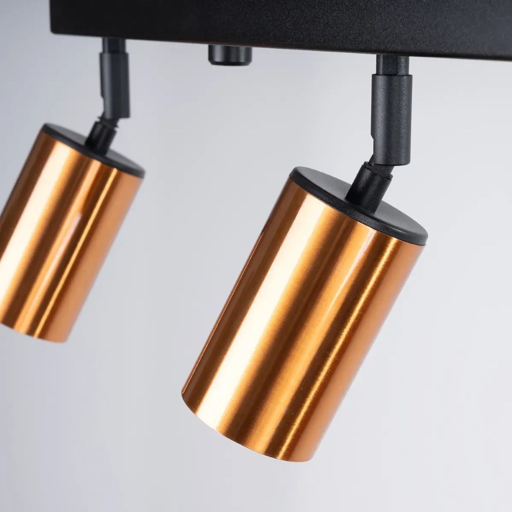Listwa oświetleniowa WINX 4L czarna/miedziana SOLLUX  LIGHTING