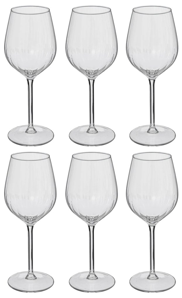 Kieliszki do wina VOLTA, 6 sztuk x 380 ml
