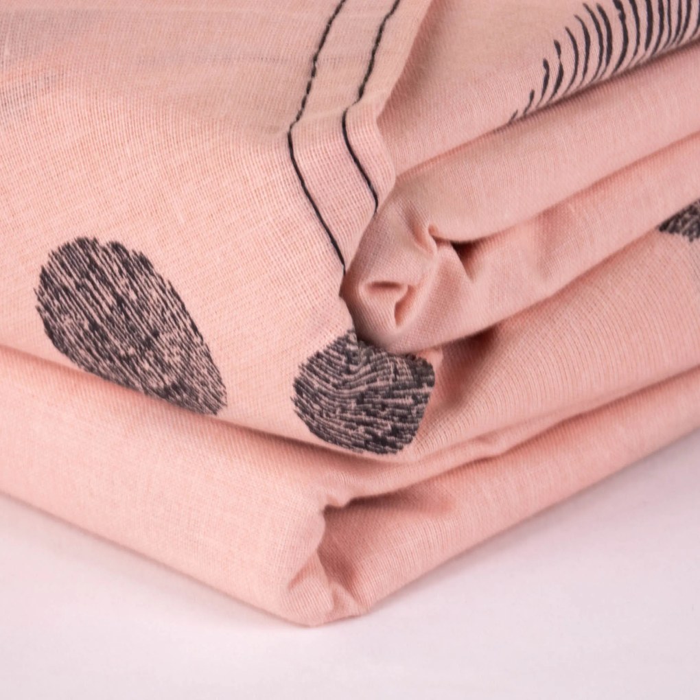 Pościel bawełniana Dots, dwustronna, 220 x 240 cm